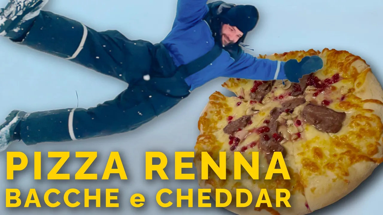 Pizza renna, bacche e cheddar del CIRCOLO POLARE - DIARIO DI BORDO
