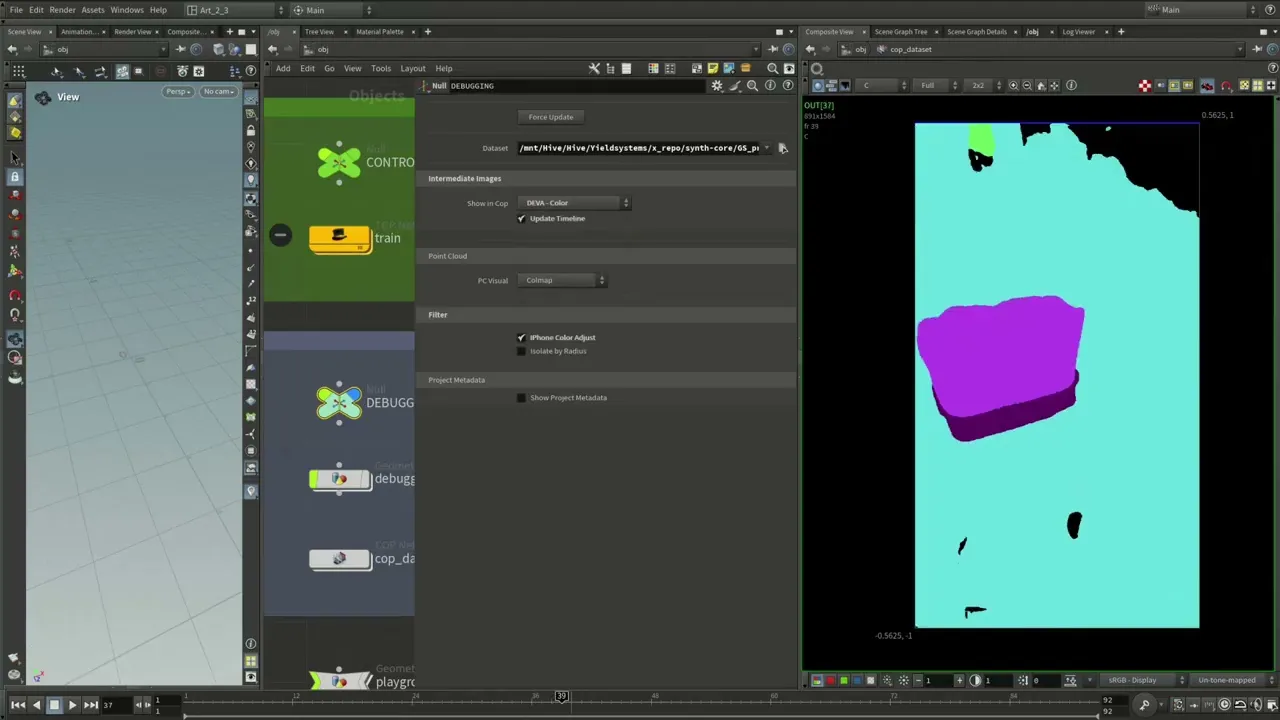 Gaussian Splatting in Houdini