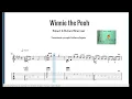 Winnie the Pooh - Classical Guitar - Partitura y Tablatura