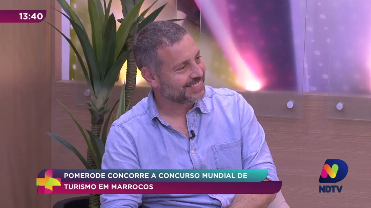 Pomerode participa de concurso mundial de turismo em Marrocos