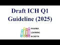 Draft ICH Q1 Guideline 2025