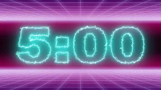 5 Minute Timer With Music ELECTRIC 