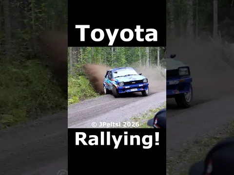 Toyota Rallying! #rally #motorsport #shorts