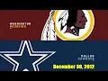 Washington Redskins vs Dallas Cowboys - December 30 2012