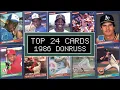 The 24 Most Valuable Baseball Cards from 1986 Donruss