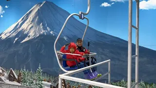 Keseruan bermain salju‼️ naik gondola dan main perosotan disalju seru banget