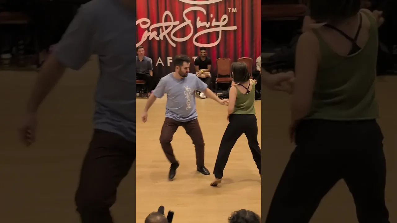 West Coast Swing Improv with Maria Elizarova!  #westcoastswingdancing #dance #danceimpro #dancer