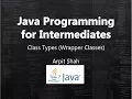 Java Wrapper Classes Autoboxing Unboxing Primitive Non-Primitive