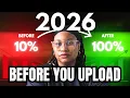 This One YouTube Button Can Kill or Boost Your in 2026