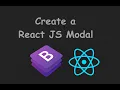 Create a Modal with React JS Bootstrap