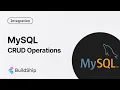 Easiest way to do CRUD operations on MySQL Database with No Code