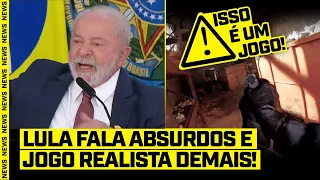 LULA fala ABSURDOS sobre JOGOS e GAME HYPER REALISTA! - FGN #64