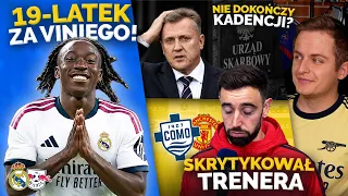 Diomande PRZEJĄŁ miejsce Viniciusa! To KONIEC Kuleszy w PZPN? United OBRYWA od Como…