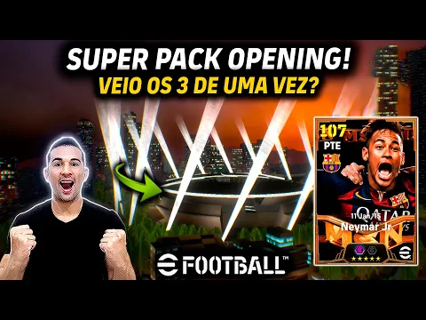 BUGOU TUDO! COMPREI AS PROMOÇÕES DE MOEDAS E FUI EM BUSCA DO NOVO NEYMAR BIG TIME NO EFOOTBALL 2025