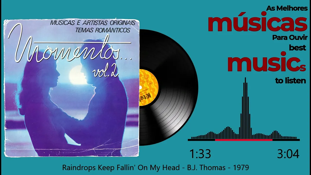 Raindrops Keep Fallin' On My Head - B.J Thomas - Momentos - Vol.2 - K-tel - 1979