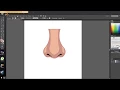 How to make a simple nose in illustrator illustrator Tutorial Episode 1