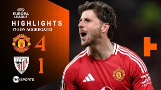Mount Fires Reds To Final 🏆 | Man United 4-1 Athletic Club (7-1 AGG) | UEFA Europa League Highlights