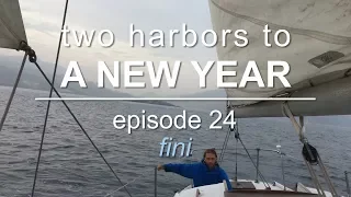 Sailing Vessel Triteia – Sailing from Catalina Island on New Years Day with a Dolphin escort