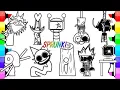 NEW Sprunki Coloring Pages New How to Color Incredibox Sprunki Phase 8 Part 2 NCS MUSIC