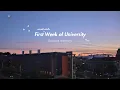 My First and Last Week of University Vlog Syracuse University