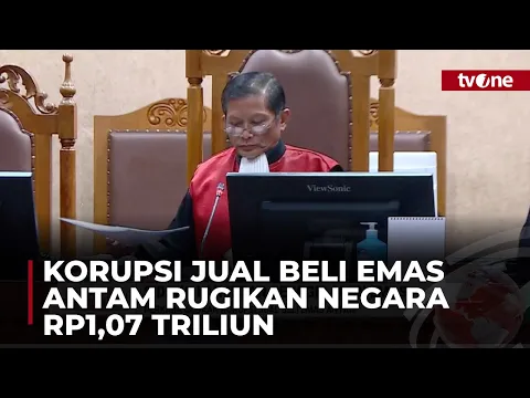 Sidang Lanjutan Penggelapan Emas, Kerugian Negara Mencapai Rp1,07 T