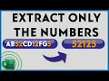 How to Extract Only the Numbers from any Text String