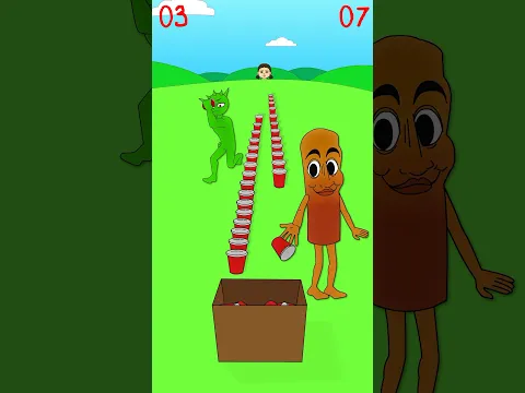 Sprunki and Brainrot Challenge Animation #shorts #memes