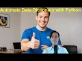 How to Create a Data Dictionary Automatically with Python