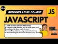 HTML Tutorial for Beginners HTML Basics in Hindi HTML JavaScript tutorial in Hindi 2026