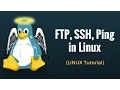 SSH FTP Ping Telnet Linux Networking Commands Tutorial 12