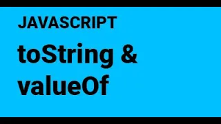 48 array toString and valueOf