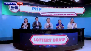 LIVE PCSO 2 00 PM Lotto Draw - August 28 2026