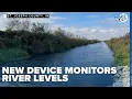 New river monitoring system measures rising and falling water levels