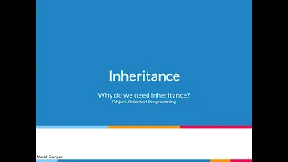 Inheritance and code reuse - Object-Oriented Programming