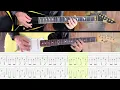 ACES HIGH Iron Maiden Guitar TAB | Lesson | Tutorial | Cover