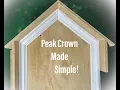 DIY Crown Molding For Vaulted Ceilings Easy Cut Install Paul Ricalde