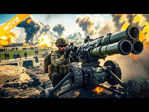 Japanese raid a village; barber boy turns into War God, sweeping through 800 enemies with a spear!