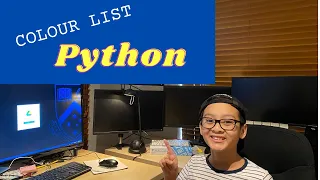How to create random colors in Python Python code for kids - Episode3