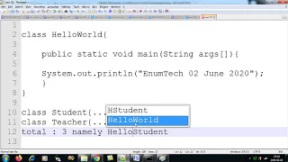 Core Java - Episode 2 Code Compile Run Simple Hello World Program