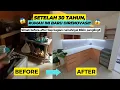 BEFORE AFTER RENOVASI RUMAH USIA 30 TAHUN || RENOVASI RUMAH LAMA JADI RUMAH MODERN MINIMALIS!!