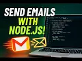 Send Emails with Node js in 3 Minutes Using Nodemailer and a Free Gmail Account