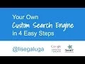 Create a Custom Search Engine CSE in 4 Easy Steps