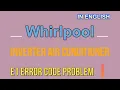 How to Solve Whirlpool Inverter AC E1 Error Easy Troubleshooting Guide