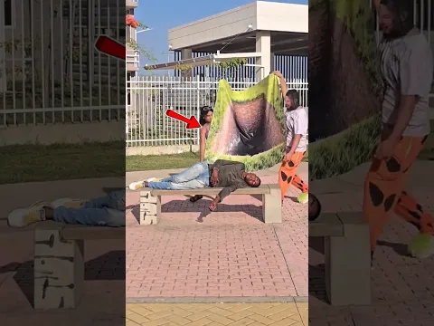He Thought He Fell Into a Hole 😱🕳️ #shortvideo