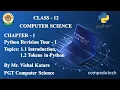 Python Revision Tour 1 Class 12 Computer Science Chapter 1 By Compedutech