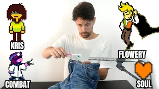 Making the sounds of Deltarune chapter 5 in real life