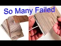 I tested 18 Vinyl Planks from a Big Box Store and it AINT PRETTY