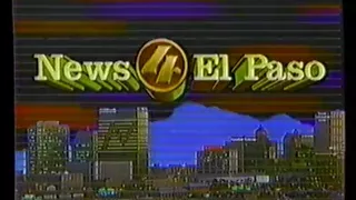 1988 KDBC Channel 4 Newscast Compete El Paso CBS