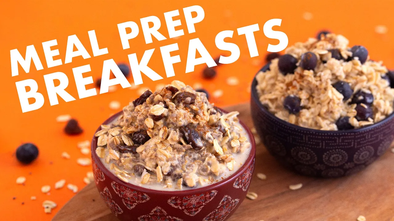 5 Easy Breakfast Meal Prep Ideas  No Recipe Needed!