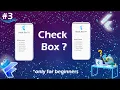 Checkbox widget in flutter Flutter checkbox widget